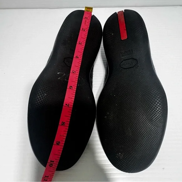 Prada Gray Wool Loafers Casual Shoes Size 36 - Picture 15 of 16